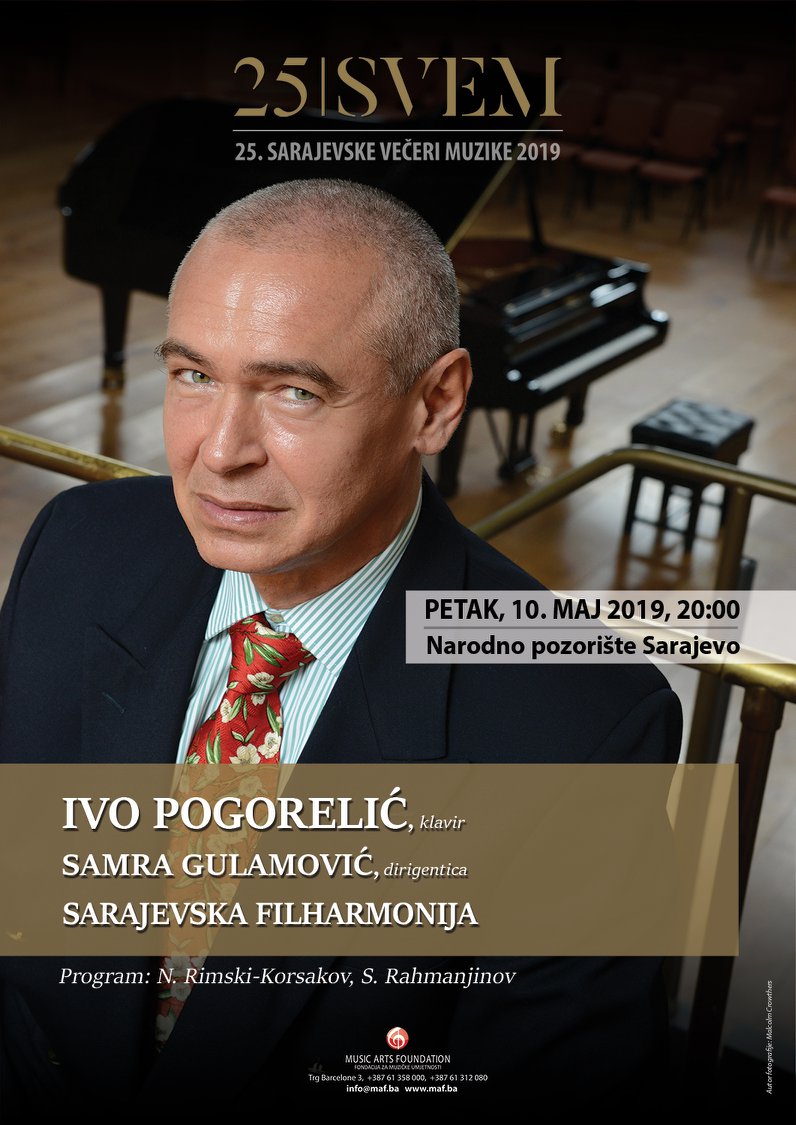 25. SVEM - Ivo Pogorelić, Samir Gulamović, Sarajevska filharmonija