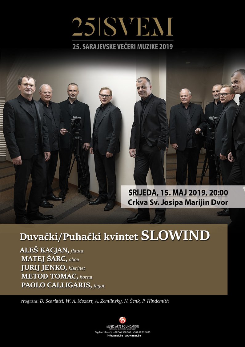 25. SVEM - Duvački / Puhački kvintet SLOWIND