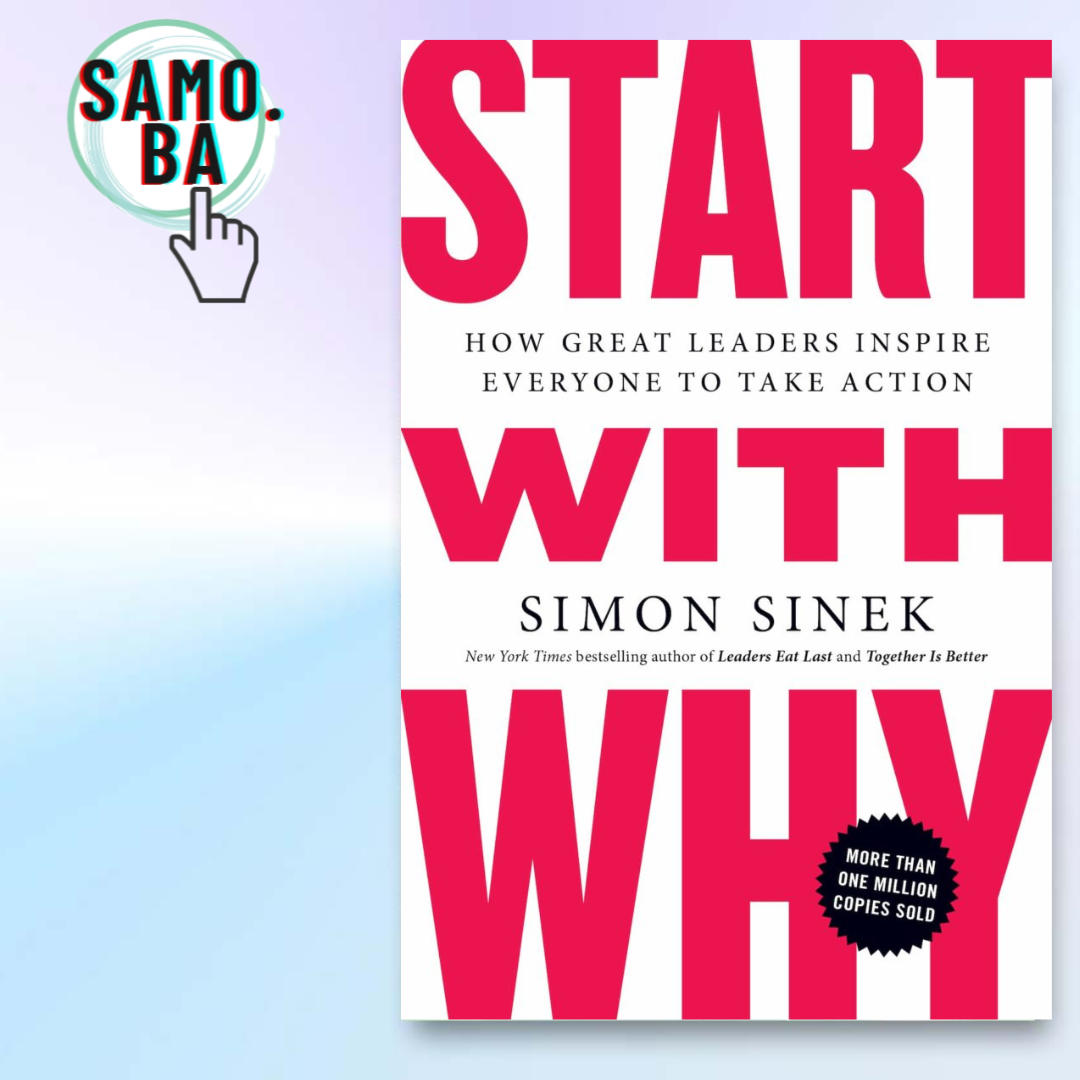 Knjiga "Start with Why" autor Simon Sinek