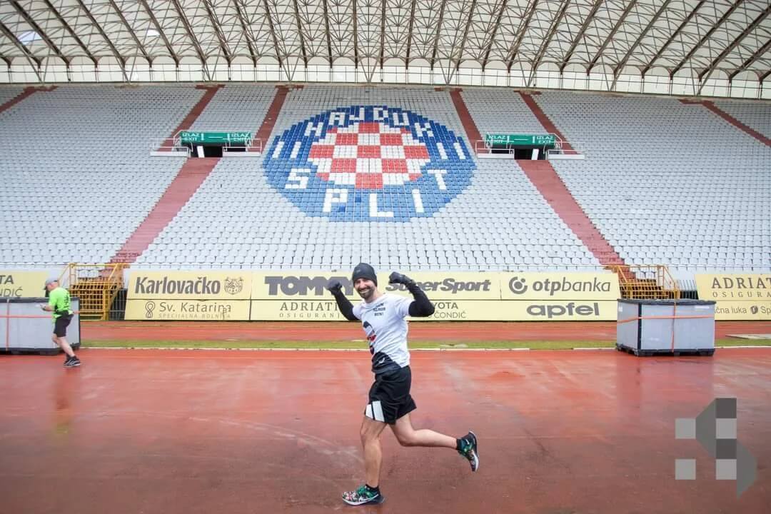 Almir Kurbegović na Poljudu Split