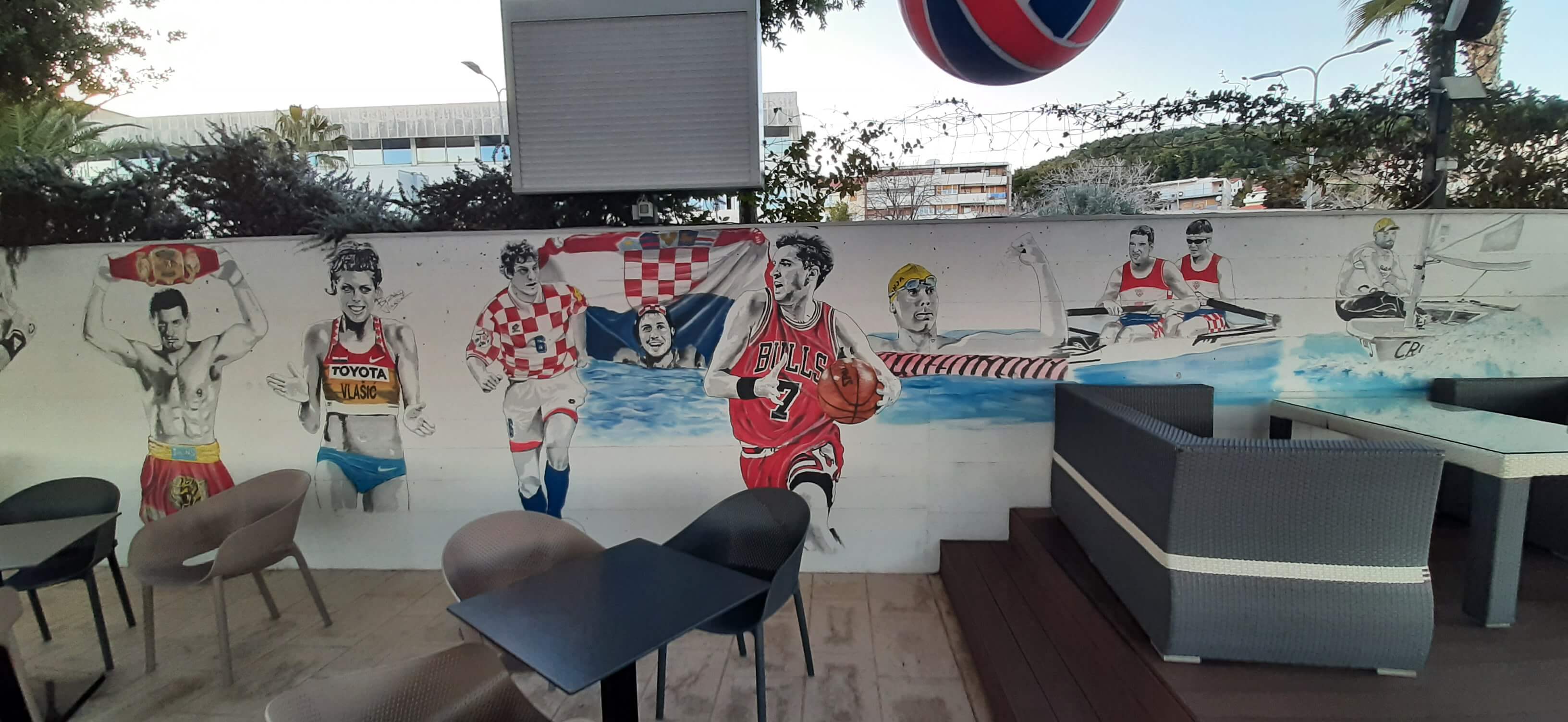 Grafit uspješnih sportista iz Splita