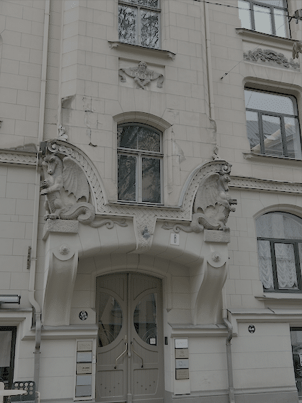 Art Nouveau arhitektura u Rigi