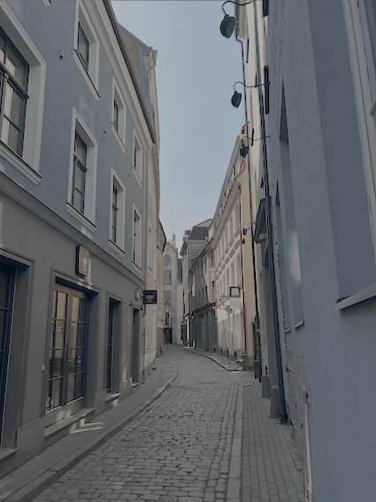 Ulice starog dijela Rige