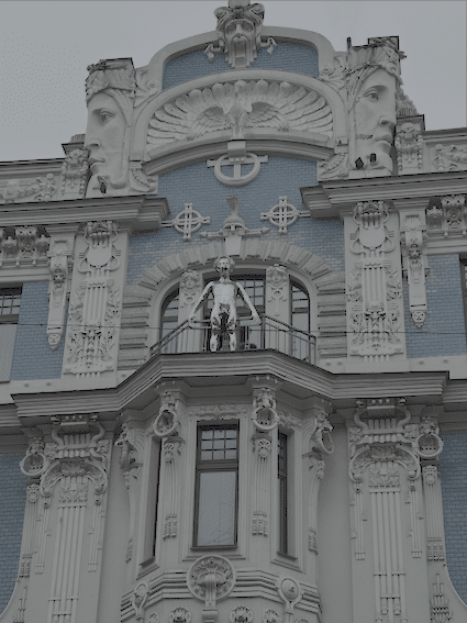 Art Nouveau arhitektura u Rigi