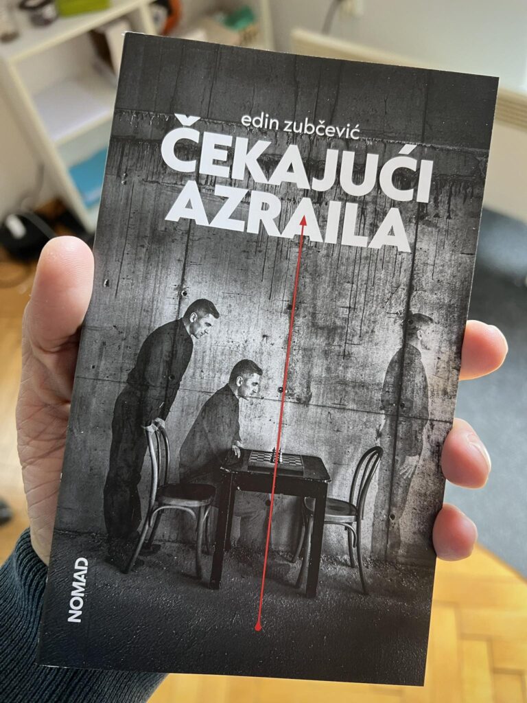 Knjiga "Čekajući Azraila" Edina Zubčevića