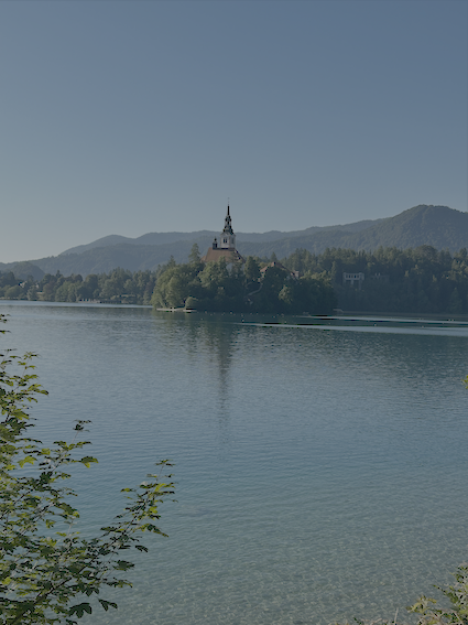 Jezero Bled Slovenija